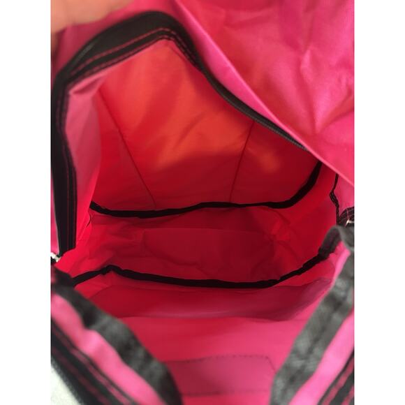 Everest Luggage Classic Backpack‎ - Hot Dark Pink Book Bag Unisex - Picture 6 of 8